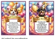 2 Birthday pup card fronts (7x5 aprox) 4