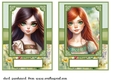 2 Garden girl card fronts(7x5 aprox) 4
