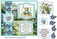 2 Panel frog/toad Birthday card front 1