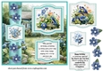 2 Panel frog/toad Birthday card front 3