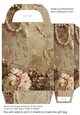 Leather and lace gift bag 3
