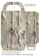 Leather and lace gift bag 5
