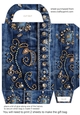 Western denim gift bag 8