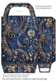Western denim gift bag 9