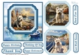 Westie by the harbour card front 3