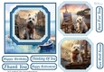 Westie by the harbour card front 4