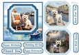 Westie by the harbour card front 6