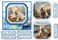 Westie by the harbour card front 7