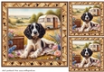 3 Caravan pup card fronts/toppers 6