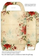 Christmas floral gift bag (n) 4