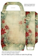 Christmas floral gift bag (n) 5