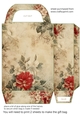 Christmas floral gift bag (n) 6