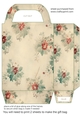 Christmas floral gift bag (n) 7