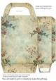 Christmas floral gift bag (n) 10
