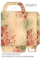 Christmas floral gift bag (n) 15
