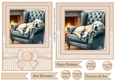 7x5(aprox) and 6x6(aprox) Im just resting my eyes card front 2