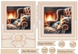 7x5(aprox) and 6x6(aprox) Im just resting my eyes card front 5
