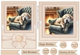 7x5(aprox) and 6x6(aprox) Im just resting my eyes card front 9