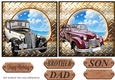 2 Classic car card fronts 3