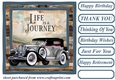 Car Lifes a journey card front 7