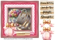 Roses and sparkles female accessories card front 3