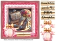 Roses and sparkles female accessories card front 5
