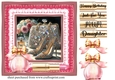 Roses and sparkles female accessories card front 10