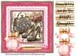 Roses and sparkles female accessories card front 11