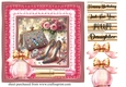 Roses and sparkles female accessories card front 12