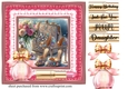 Roses and sparkles female accessories card front 15