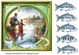 Gone fishing card front (n) 8