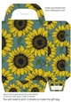 Sunflowers gift bag (n) 12
