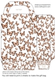 Single colour butterfly gift bag 6