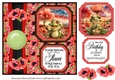 2 Panel poppy frog card front 2