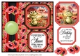 2 Panel poppy frog card front 4