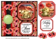 2 Panel poppy frog card front 6
