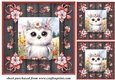 3 Woodland cuties card front/toppers 5