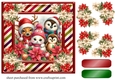 Christmas friends card front 3