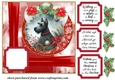 Christmas pup card front 6