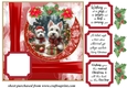 Christmas pup card front 8