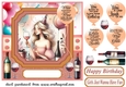 Girls just wanna have fun card front 1