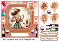 Girls just wanna have fun card front 3
