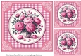 3 Pink peonies card front/toppers 4