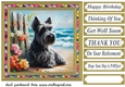 Beach Scottie card front 4