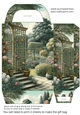 Garden scene gift bag 2