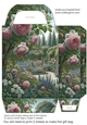 Garden scene gift bag 3