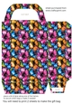 Graffiti hibiscus gift bag 2