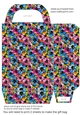 Graffiti hibiscus gift bag 4