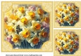 3 Daffodil card front/toppers 4