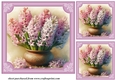 3 Hyacinth card fronts/toppers 3